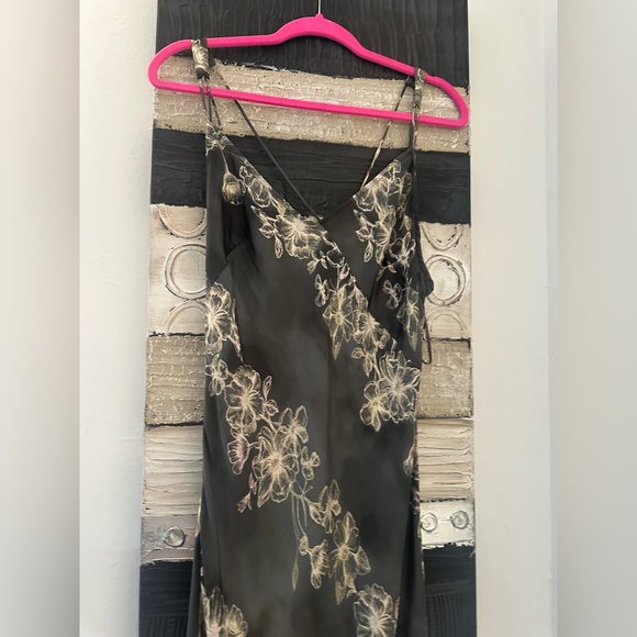 FREE PEOPLE- Gray slip dress - Picture 7 of 9